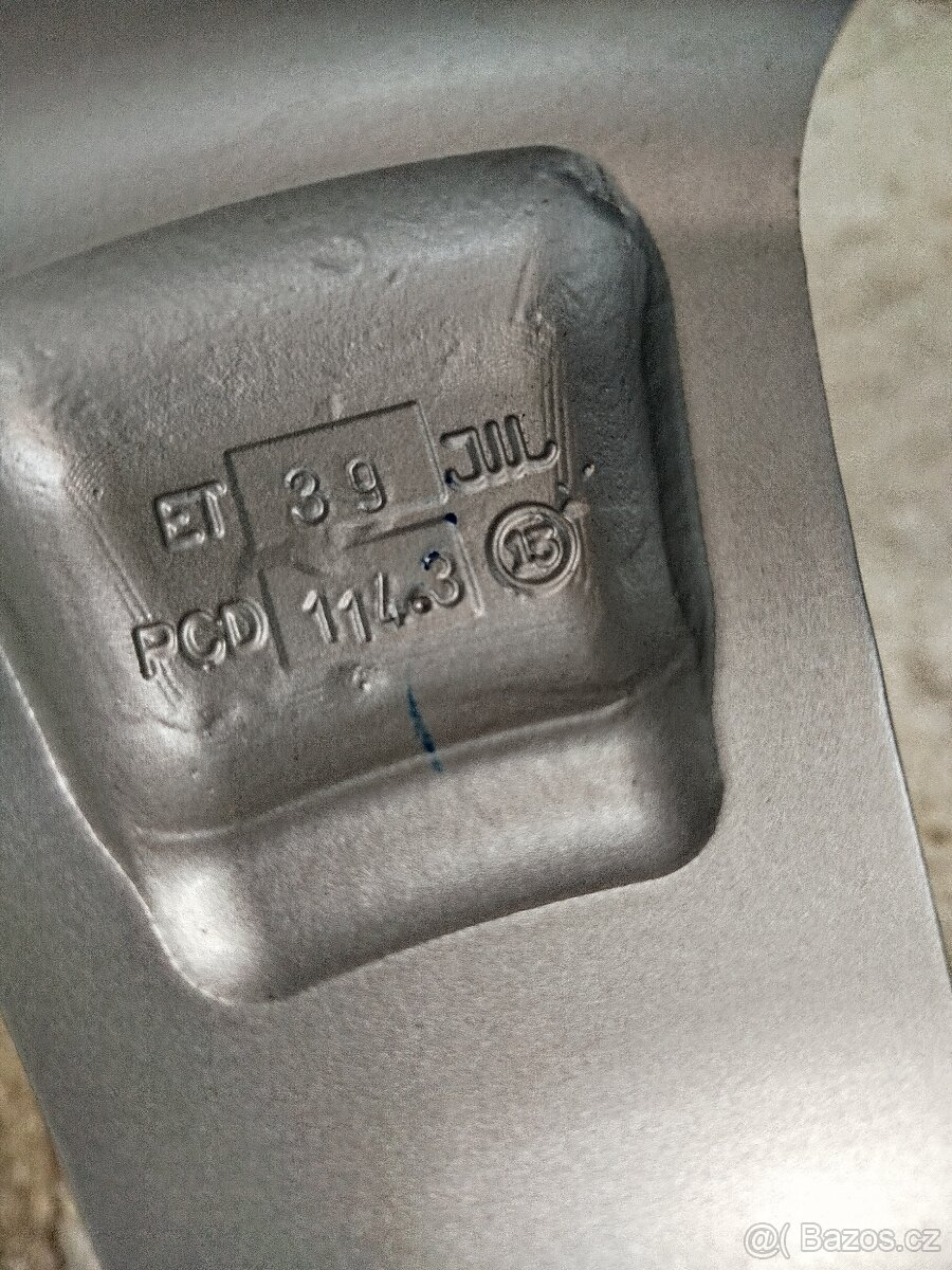 ALU Toyota 5x114,3 R16 6,5J ET-39 střed 60mm - 4