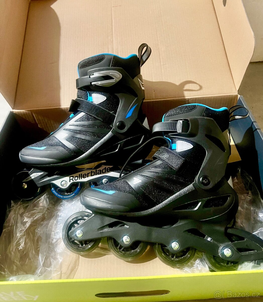 Pánské kolečkové brusle Rollerblade,velikost 42 - 4