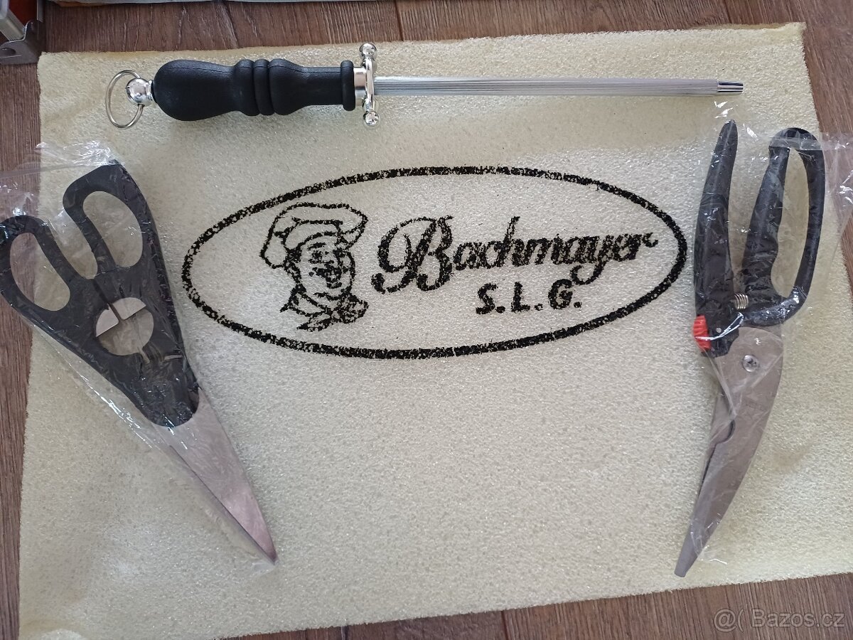 Bachmayer S.L.G. nová sada příborů, nožů, nůžek a brousku - 4