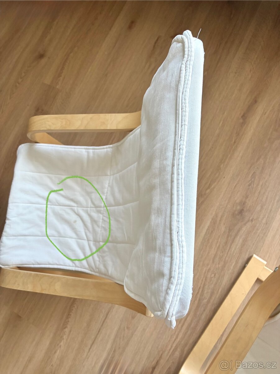 Ikea dětská křesla Poäng, 2ks - 4