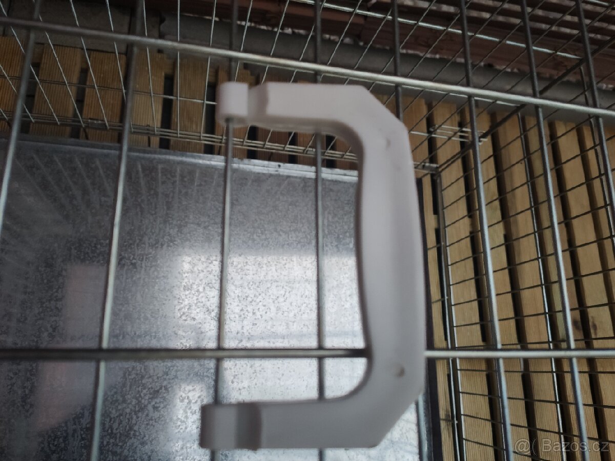 Přepravní kovová klec skládací - 4