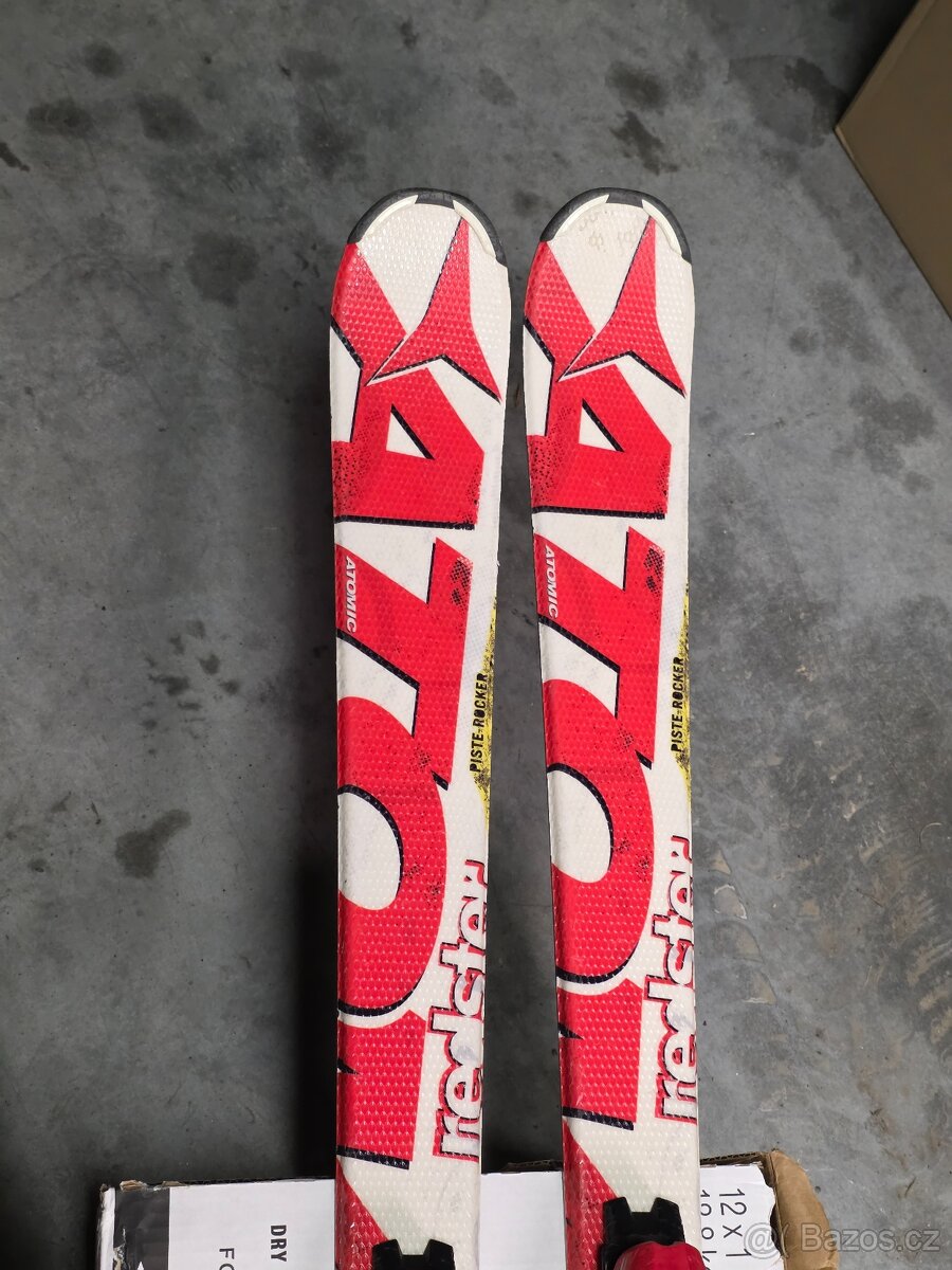 Prodám dětské lyže Atomic 140 cm - 4