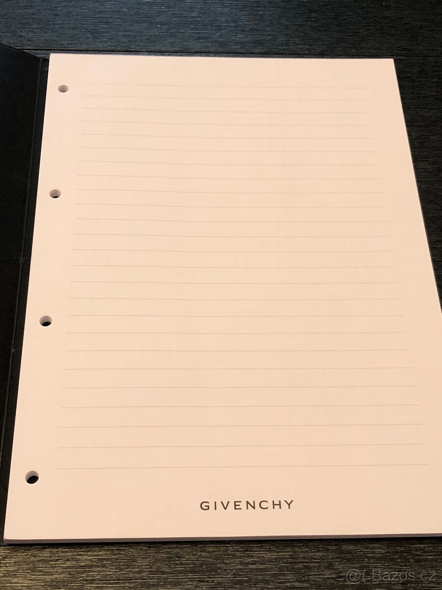 Givenchy - značkové desky s archy papírů - 4