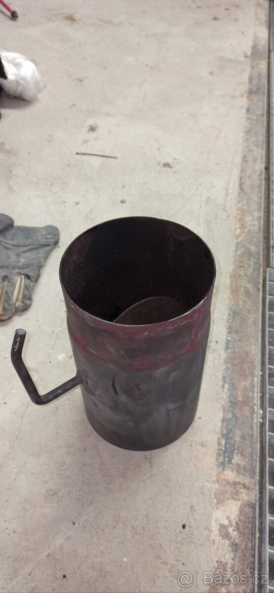 komínová klapka 150 mm - 4