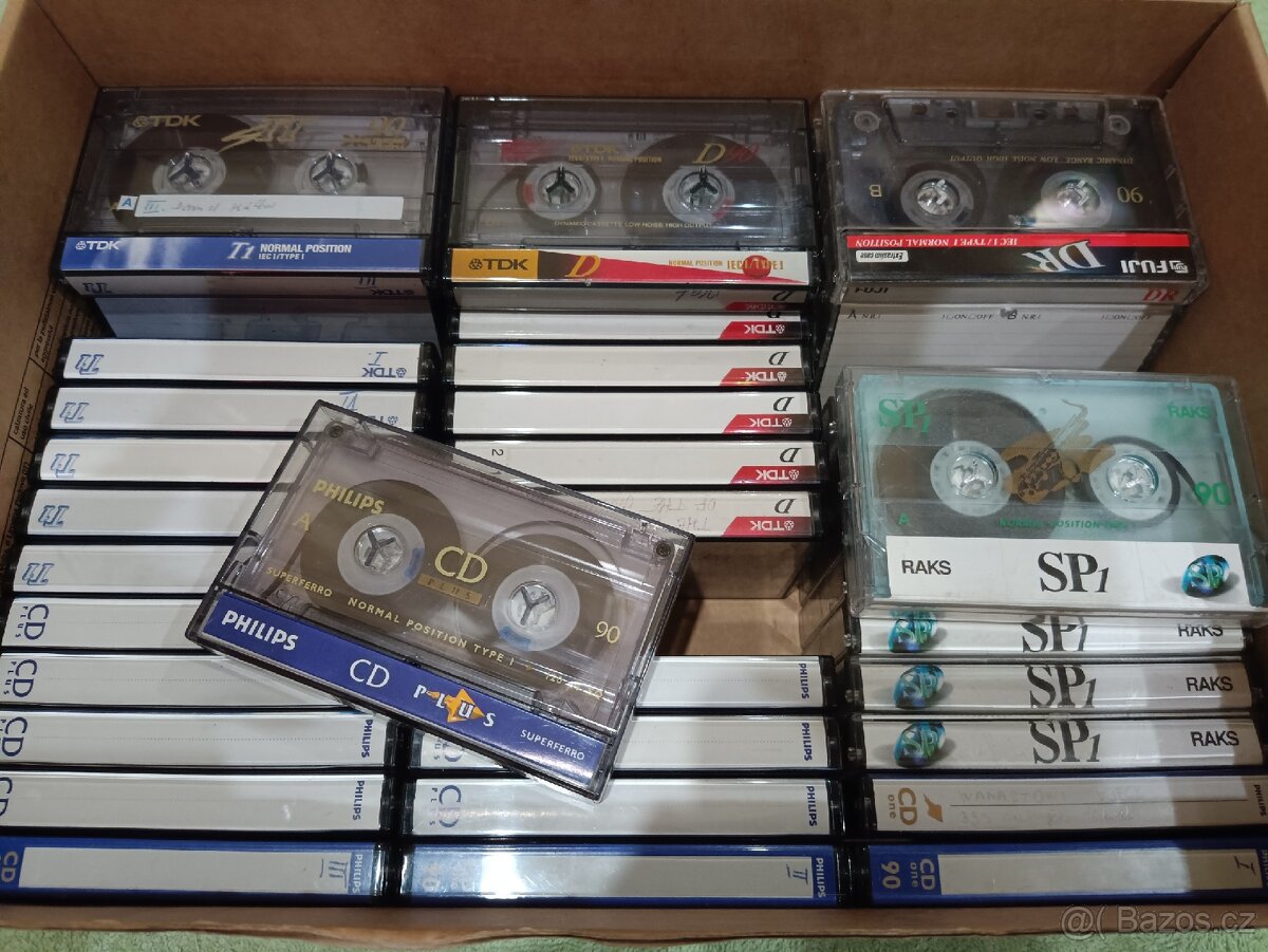 Audio MC kazety 90min - 4