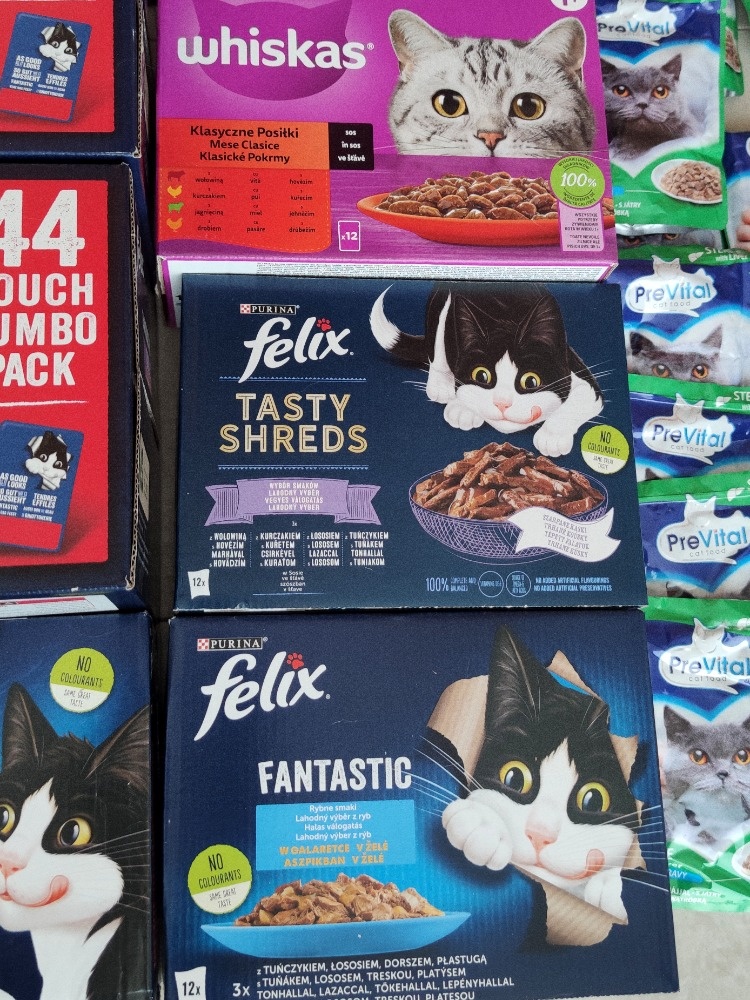 Kapsičky pro kočky 256 ks různé druhy - 4