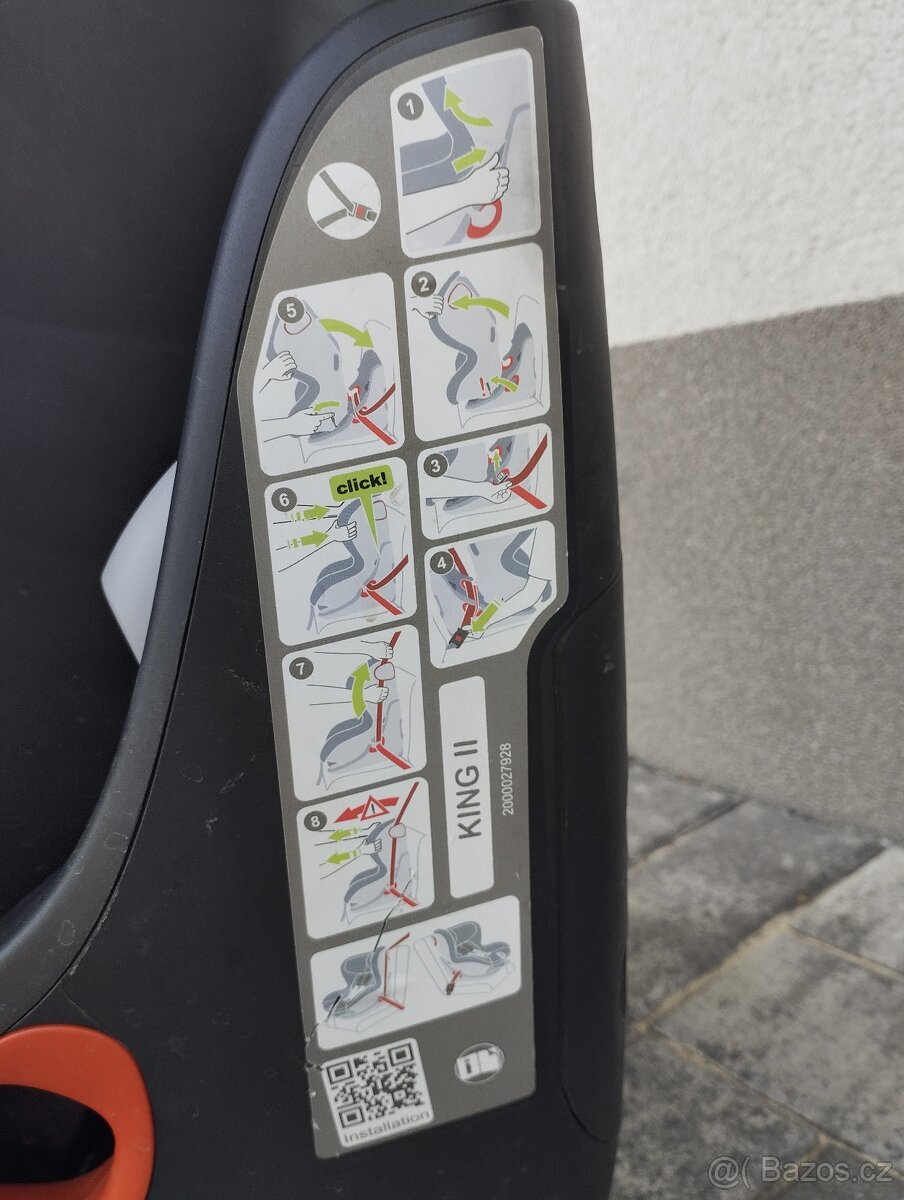 Autosedačka Britax Römer King Ii - 4
