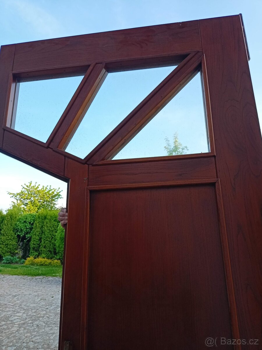 Masivní dubová vrata - 4