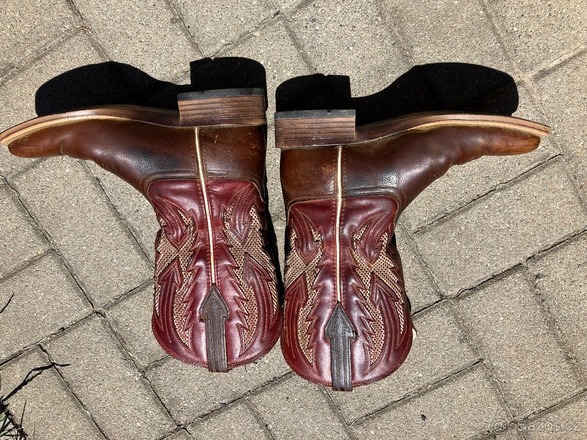 Westernové boty HKM a Ariat - 4