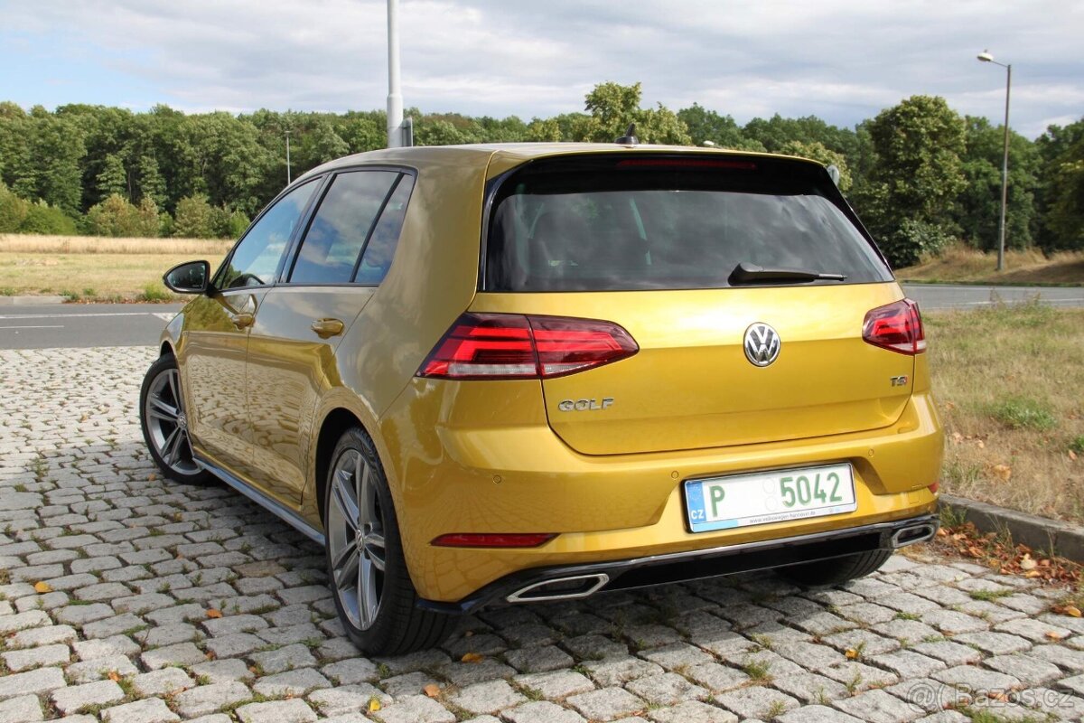 GOLF 7,1.4TSI,92kw,R-Line,HIGH,KURKUMA,r18,Full LED,67 900km - 4