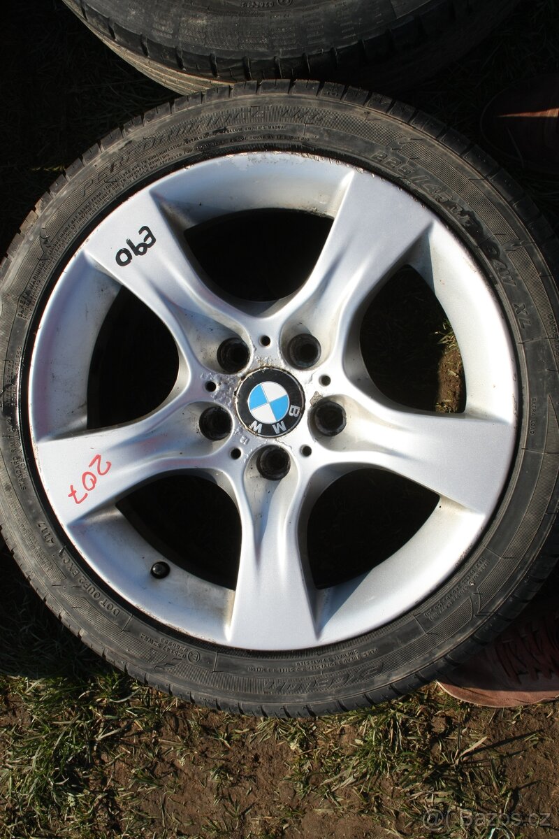 ALU kola R17 5x120 BMW (207) E90 E91 E87 - 4