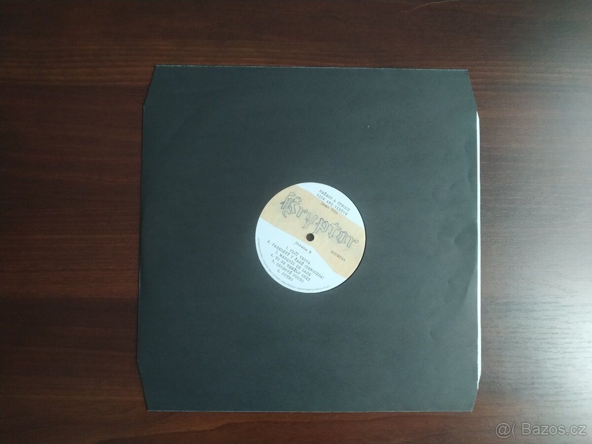 Kryptor - Vice And Virtue - demo 1988 LP - 4