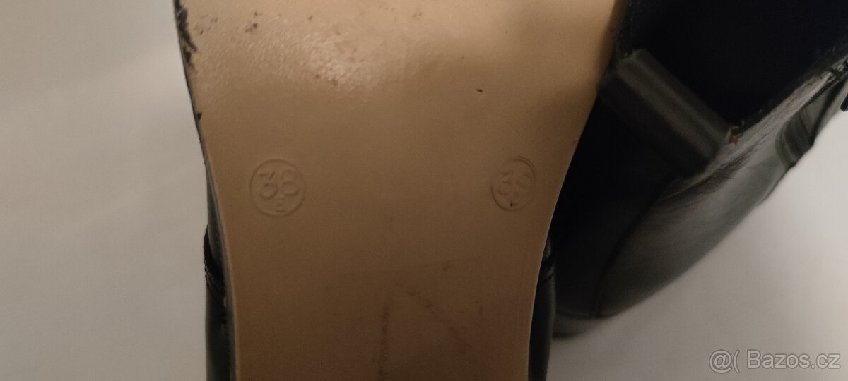 Dámské boty kožené - viz fota - 4