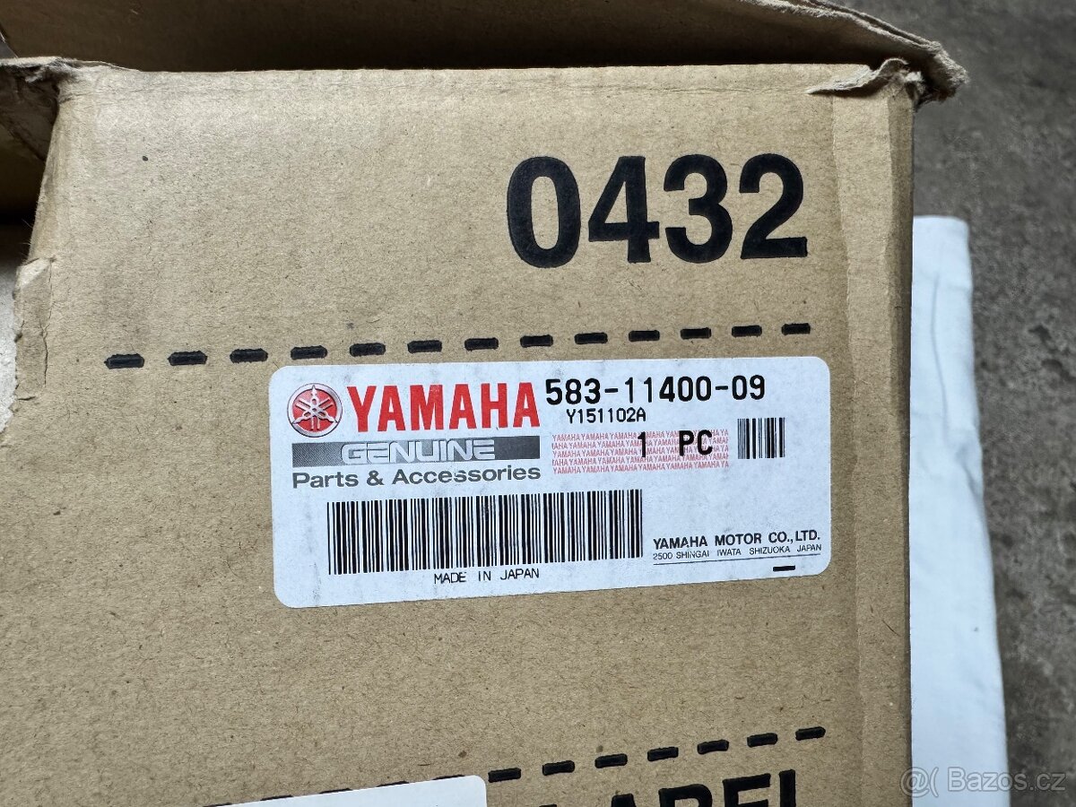 Originál Yamaha XT500 Kliková hřídel - 4