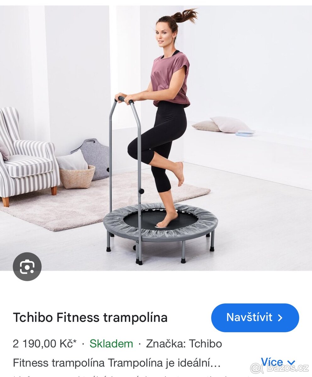 Mini fitness trampolína - 4