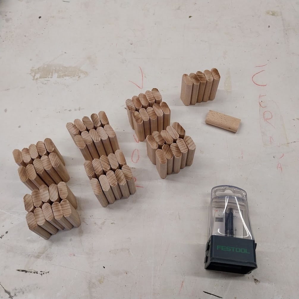 Festool domino fréza 10mm a kolíky - 4