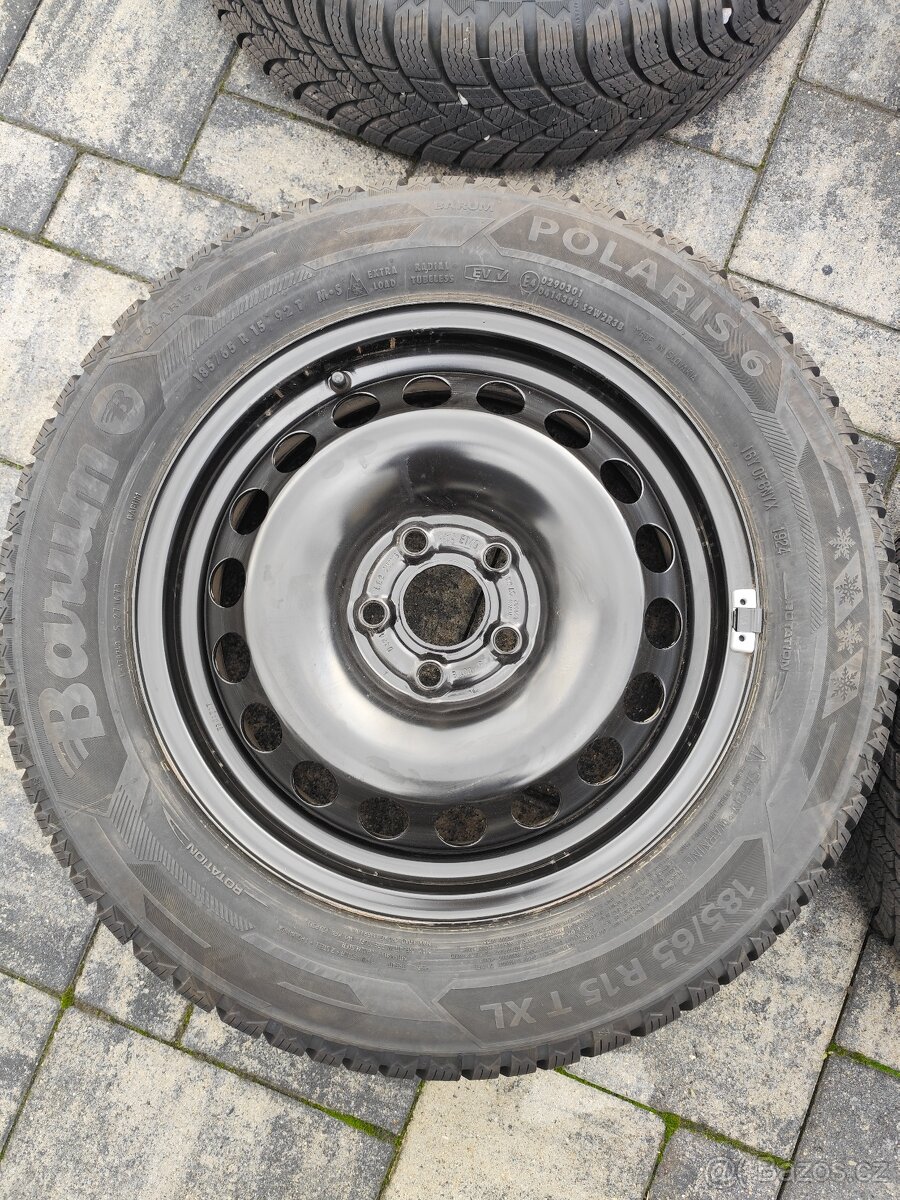 Sadu zimních kol 185/65R15,5x100, Fabia IV - 4