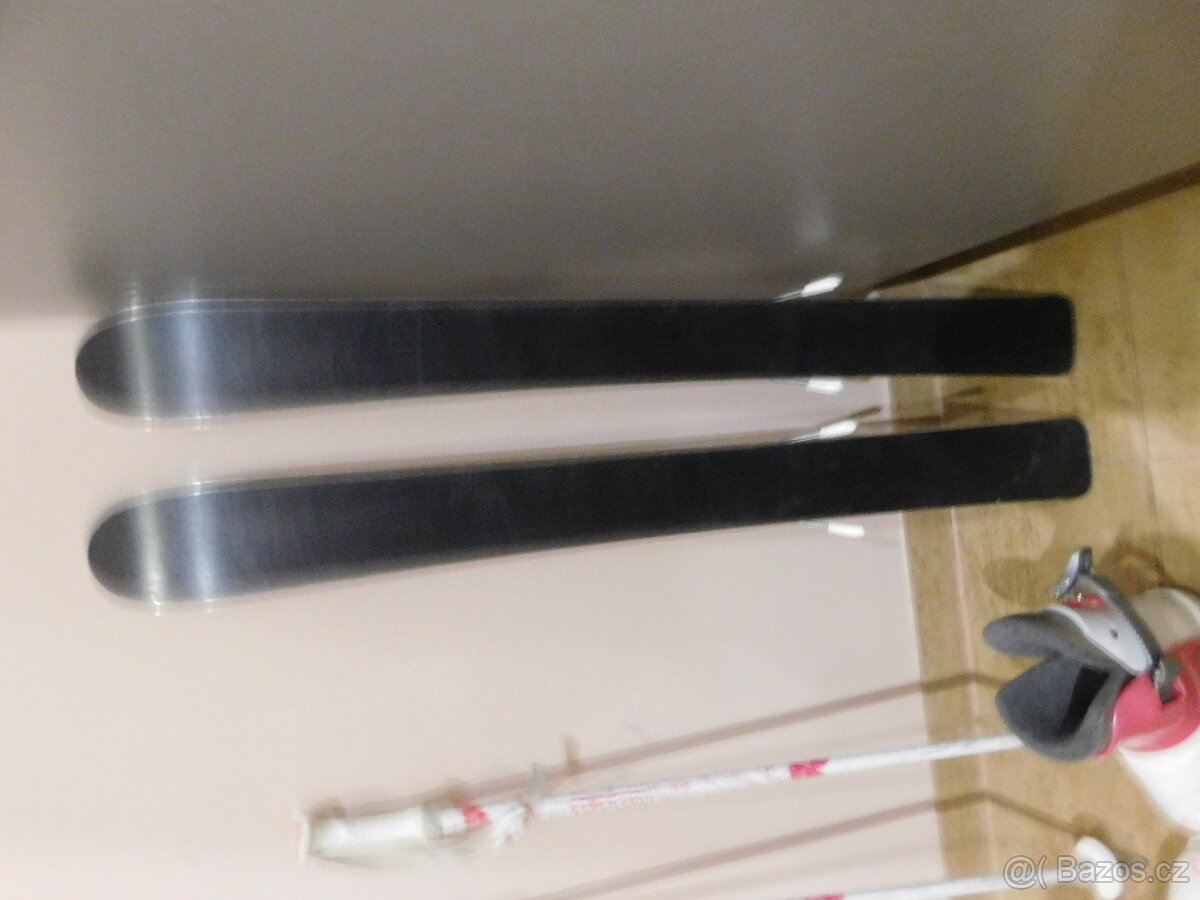 Lyže Rossignol Fun Girl+hůlky+lyžáky - 4