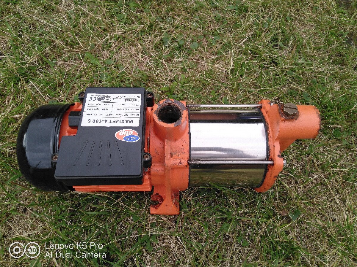 Třístupňové čerpadlo Aquacup - 4