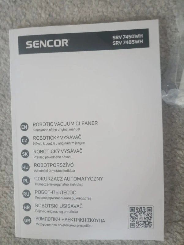 Robotický vysavač Sencor SRV 7450 WH - 4