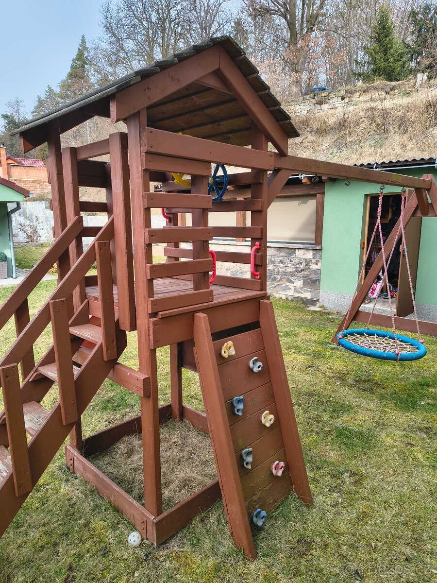 Prodám dětské hřiště -sestavu - 4
