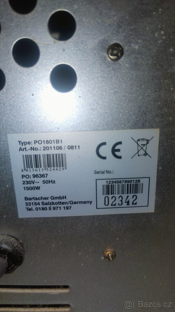 Pec na pizzu Bartscher Pro to 20 - 4