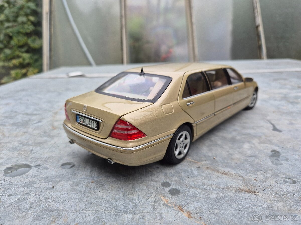 Prodám model 1:18 Mercedes benz S600 w220 pullman - 4