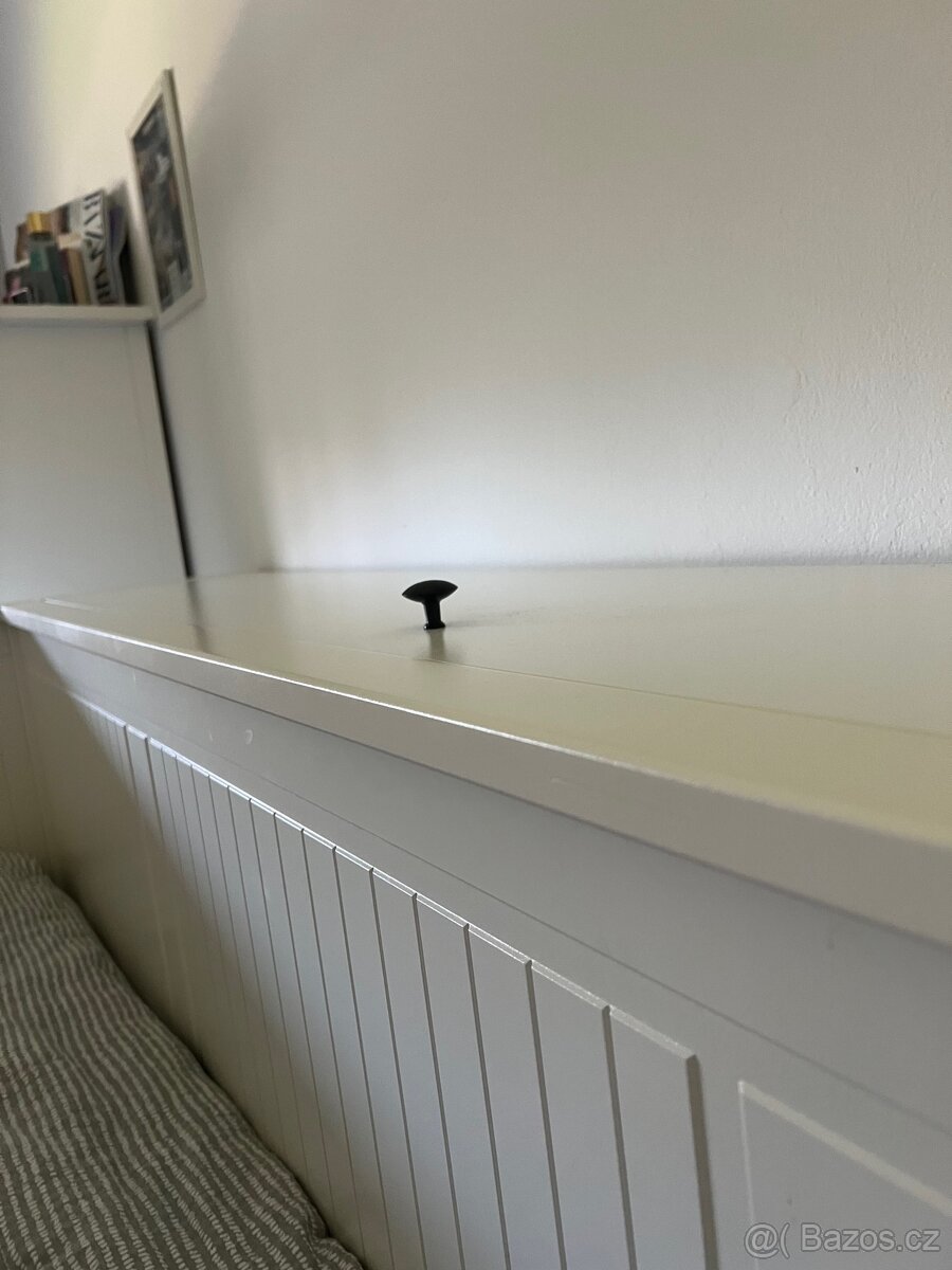 HEMNES postel s úložným prostorem - 4