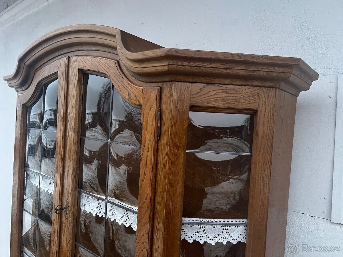 Rustikální vitrína - AKCE doprava - 4