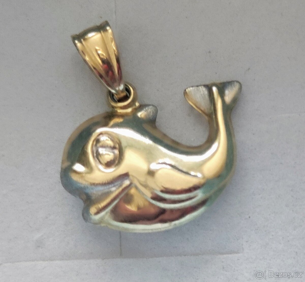 Zlatý přívěsek velryba 🐳 - 4