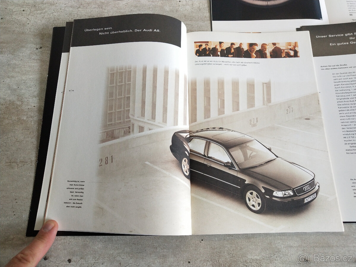 Prospekt Audi A8/S8 D2 (1998), 60+40+20 s, D - 4