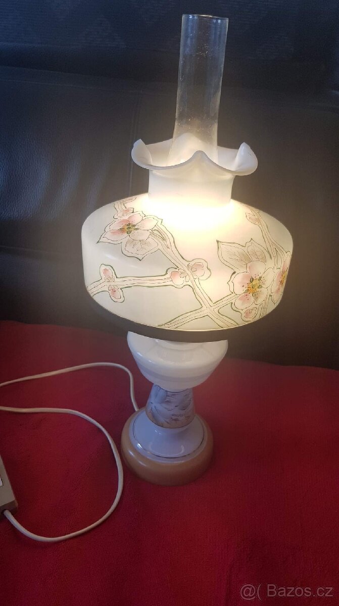 Stará stolní lampa - 4