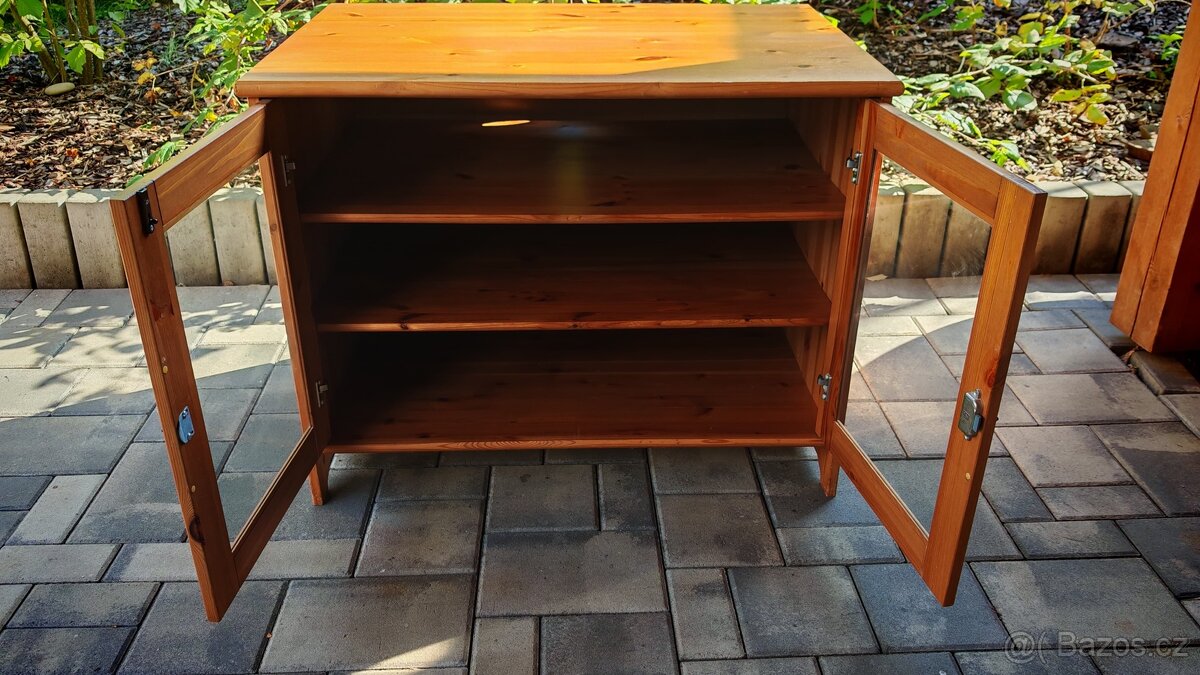 Ikea Leksvik tv skřínka vitrína - 4