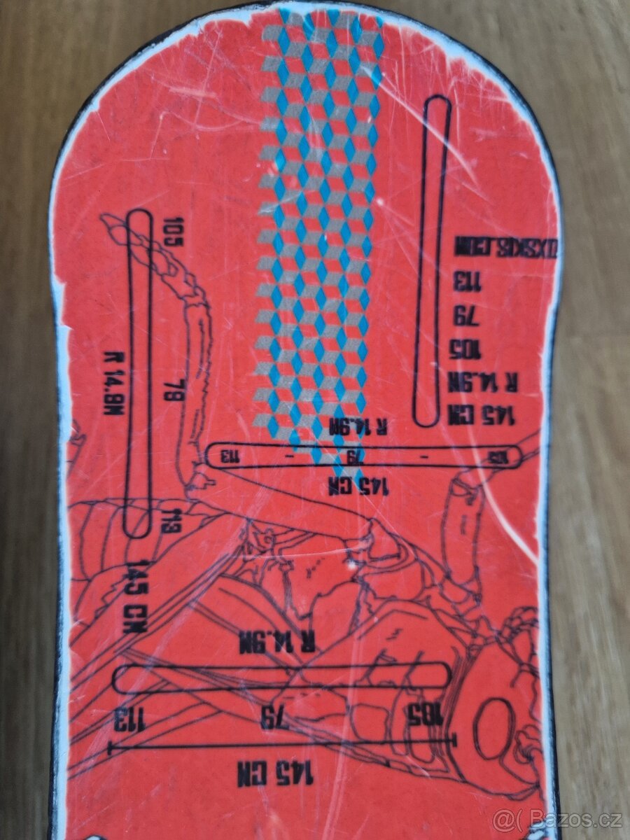 Dětské freestyle lyže OXskis 145cm - 4