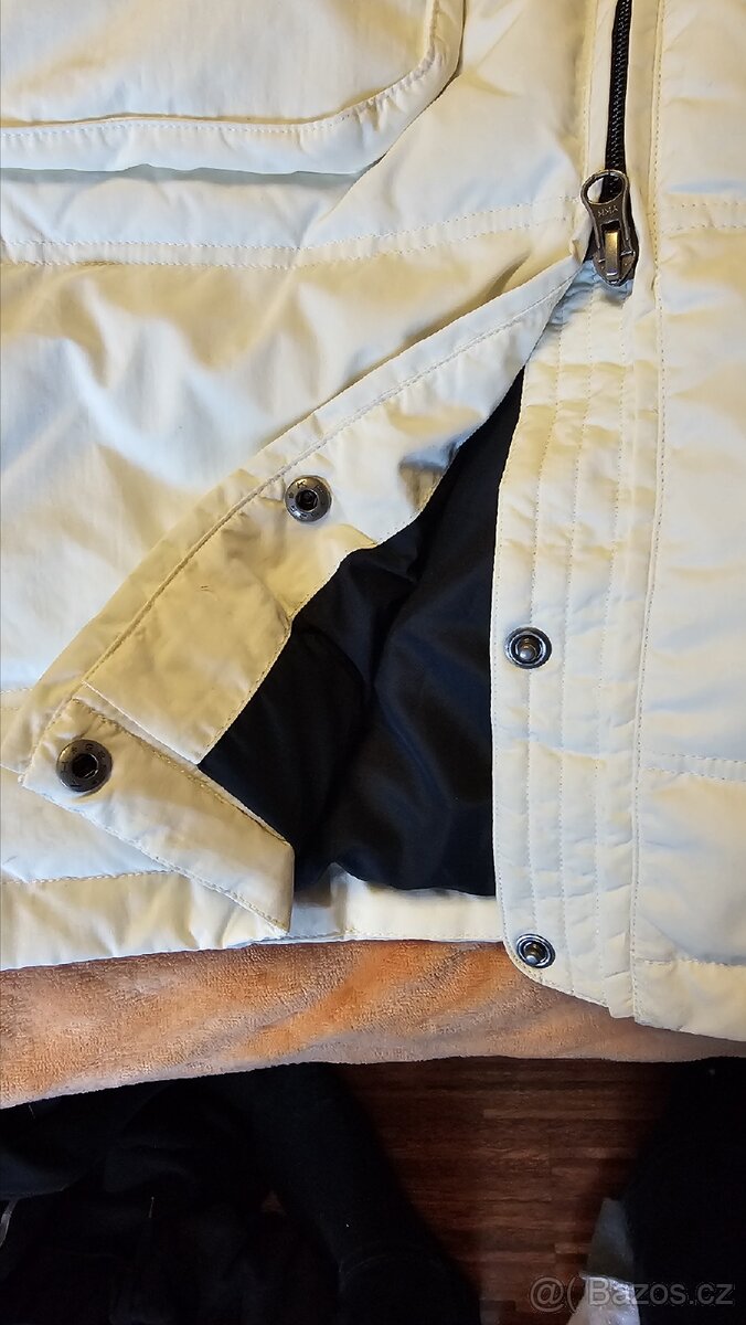 Luxusní péřový kabát zn. MUSTO vel. XS - 4