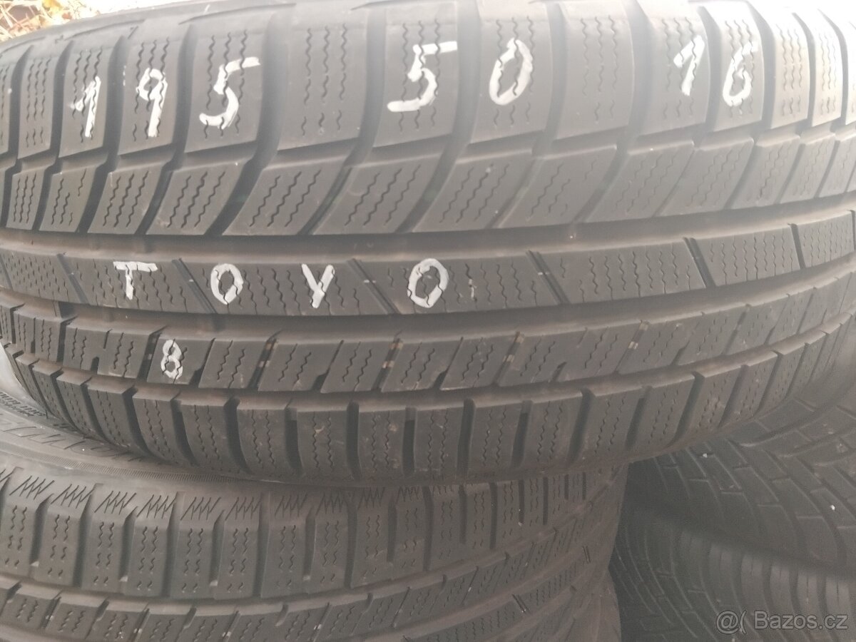 ZIMNÍ PNEU 195/55/16 , 195/50/16 2/4 ks. R16 zimní - 4