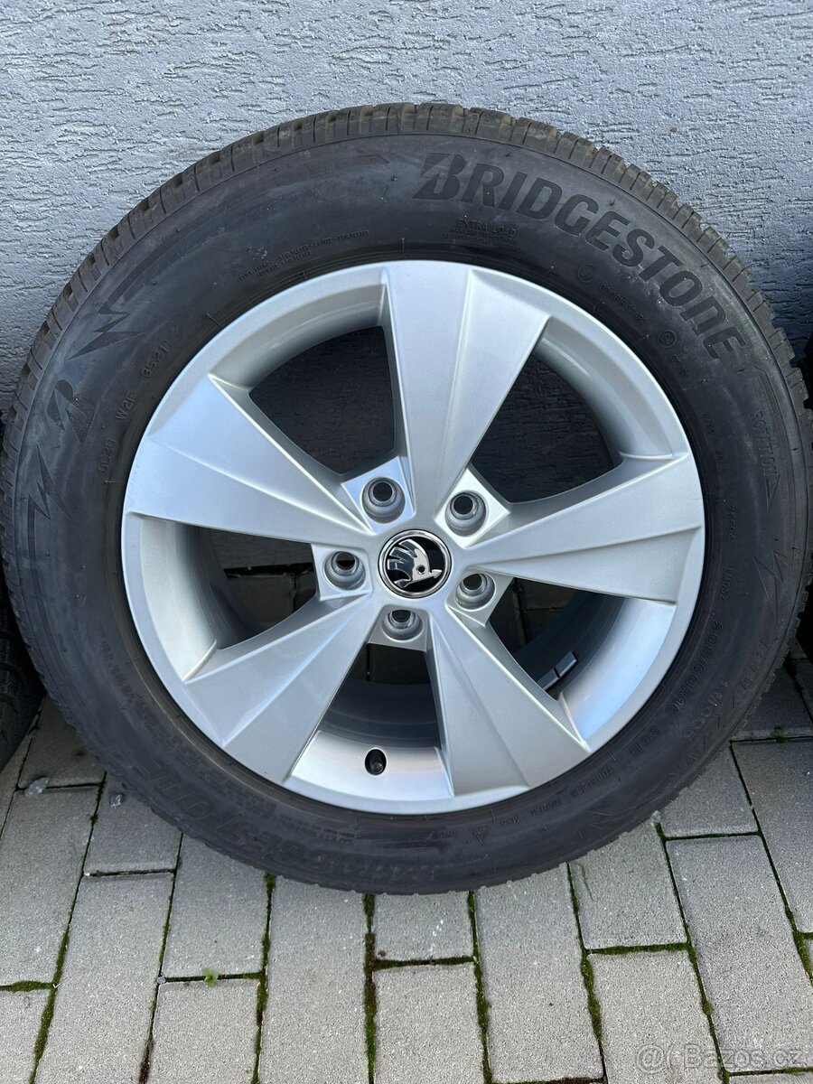 Alu kola Škoda Octavia 3,4 VALORUM R16 Zimní 8,5m - 4