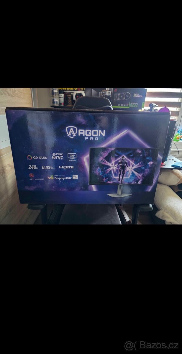 Herní OLED monitor AOC AGON AG276QZD2 - 4