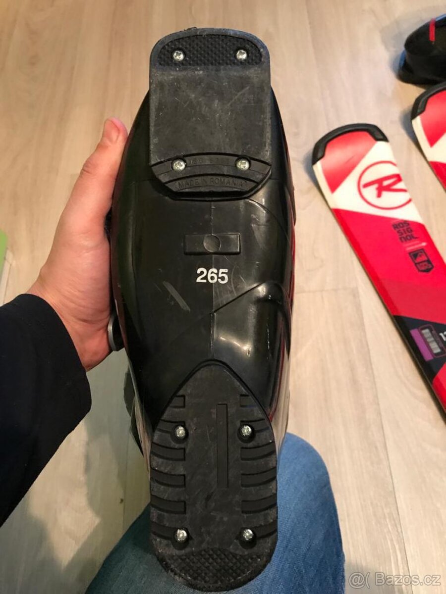 Rossignol lyze 134cm+prezkace 265 - 4