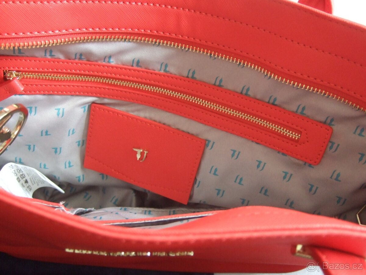 Kabelka červená. - 4
