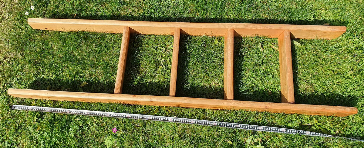 Rošt Tropico 99x196, schody dřevěné - 4