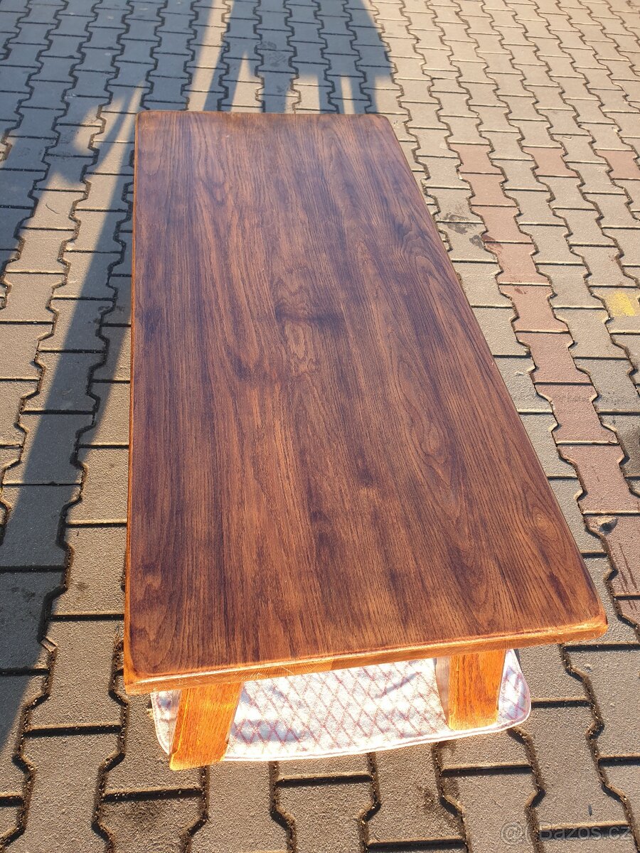 Dubový stolek Holandsko - 4