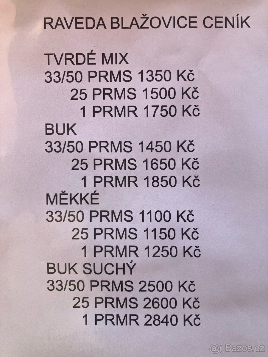 Palivové dřevo Brno od 1100 Kč/1PRMS - 4