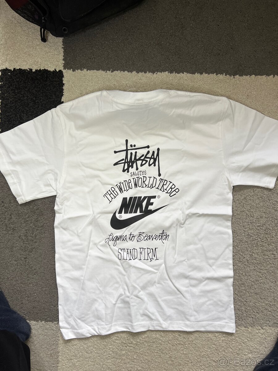 Stussy bílé tričko - 4