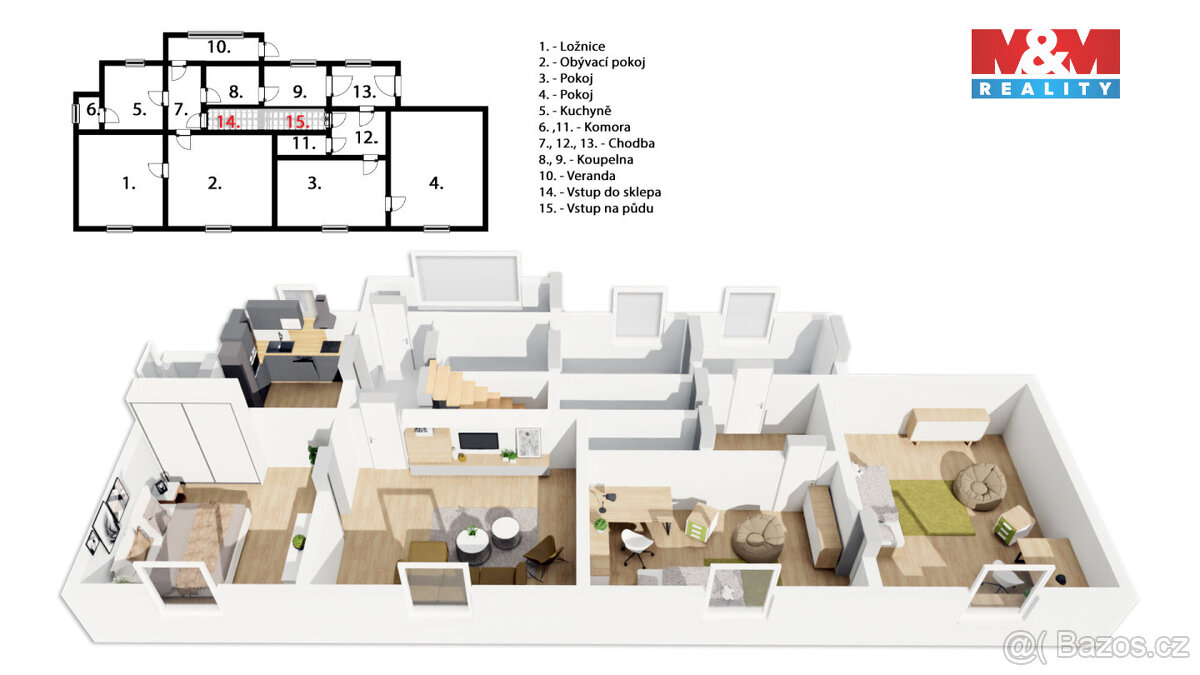 Prodej rodinného domu, 110 m², Praha 9 - Ďáblice - 4