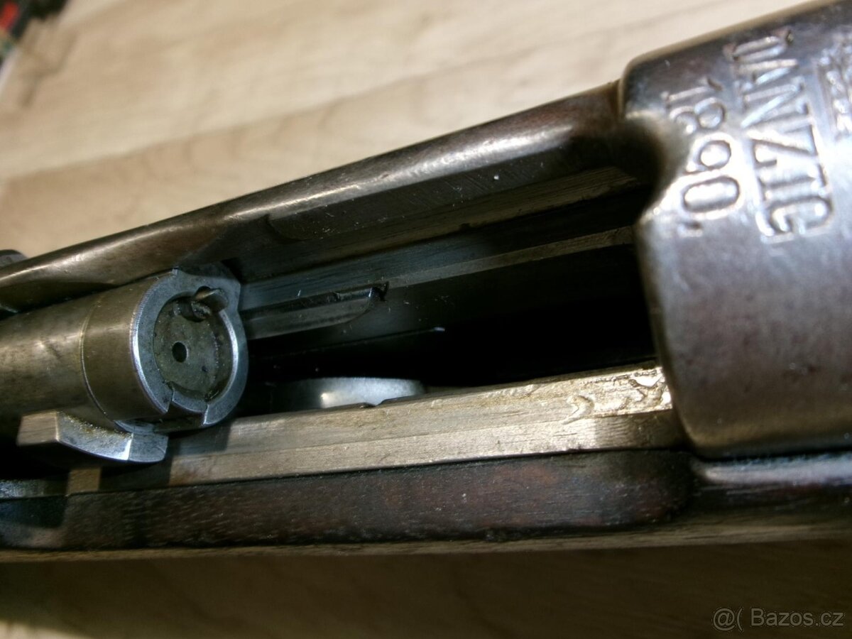 Historický,Flobert,,Histor.puška-Gew.88,pěkný patinový stav - 4