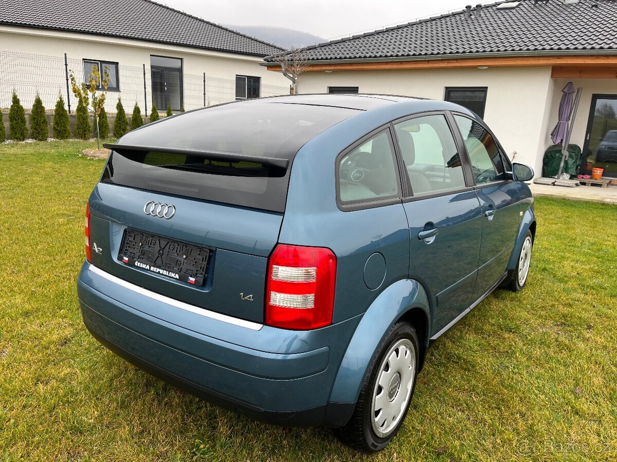 AUDI A2 1.4 55 KW, POUZE 109 TKM, GARANCE KM, PANORAMA,KLIMA - 4