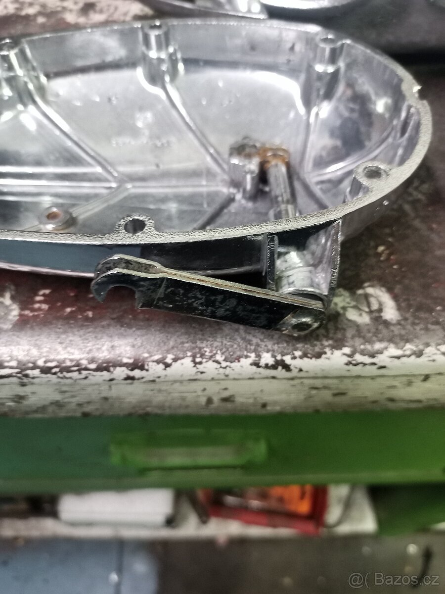 Jawa Stadion , Jaweta , ČZ 125,150 - Víka chemicky leštěná - 4