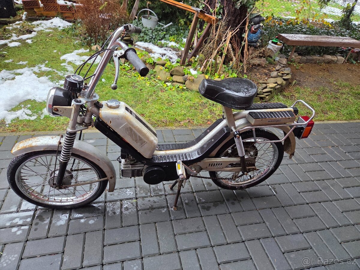 Babetta 210/215 1.rychlost s kartičkou, stříbrná /3/ - 4