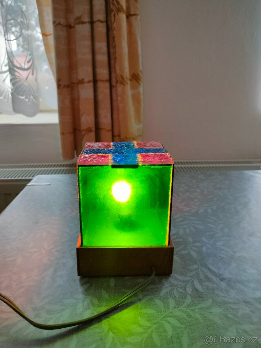 Barevná lampička - 4